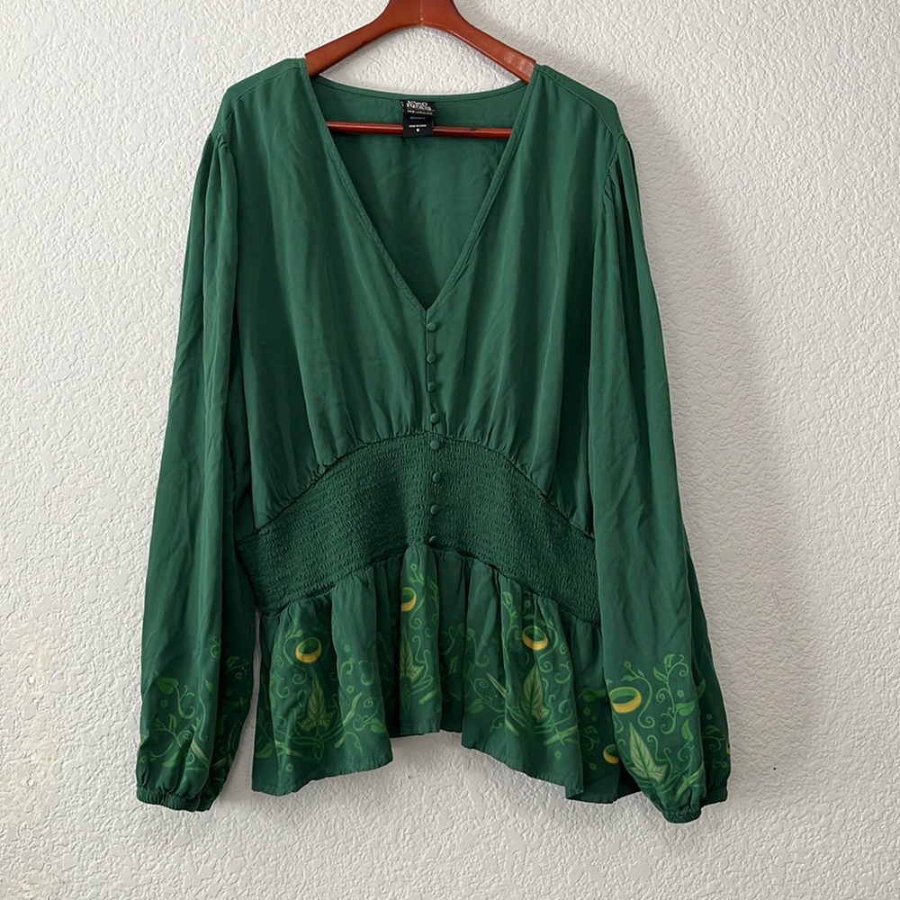 Her Universe Lord Of The Rings Smocked Top